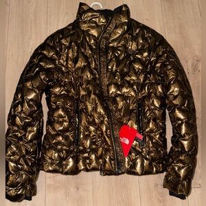 Gold North Face Jacket (NWT)